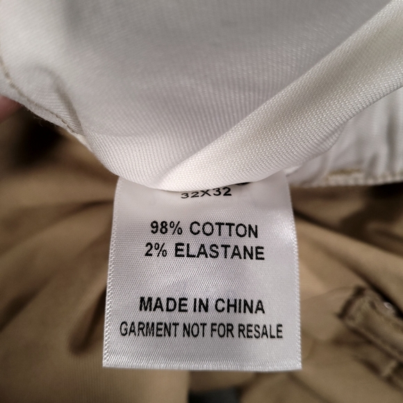 Levis Shorts Mens 44 XX Chino EZ Comfort Stretch Slash Pockets Twill Tan - Picture 11 of 12